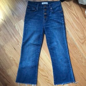 Madewell Flea Market Flare Cropped Size 23